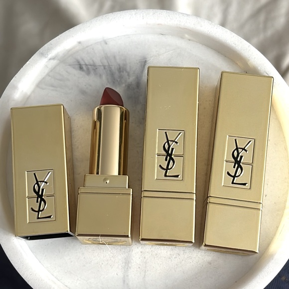 💄(3) YSL Mini Rouge Pur Couture #83 Lipstick Bundle💄 - Picture 1 of 6